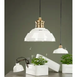 Klämlampa Clip El Emalj Shell