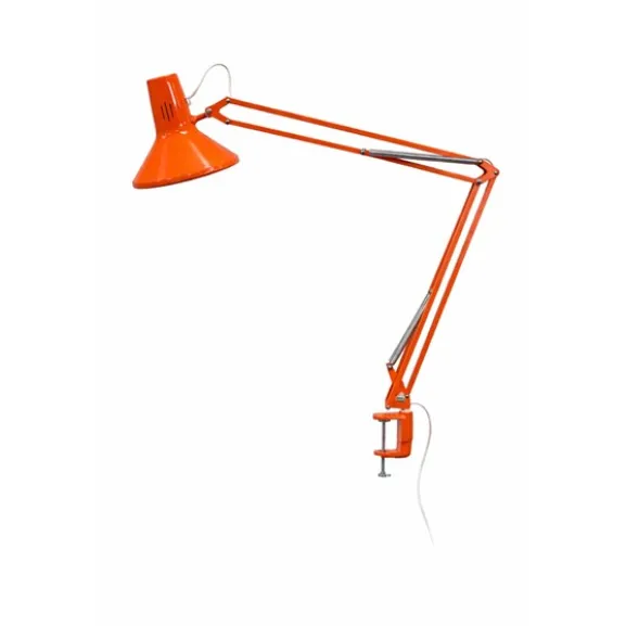 Klämlampa Pop Orange Retro