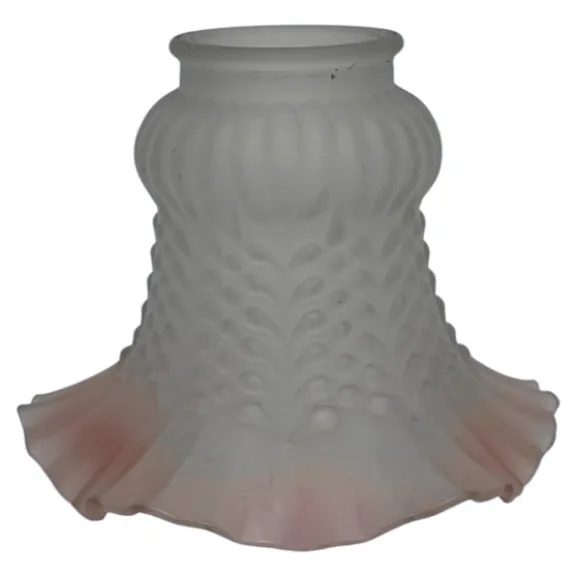 Klockskärm, matt/rosa 13,5 cm