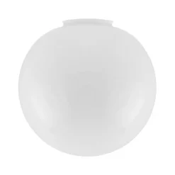 Klotskärm 100, vitt överfångsglas 25cm