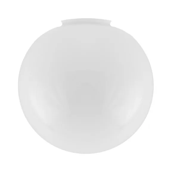 Klotskärm 100, vitt överfångsglas 25cm