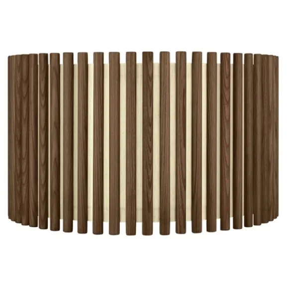 Komorebi lampskärm large circle, mörkbetsad ek
