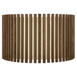 Komorebi lampskärm large circle, mörkbetsad ek