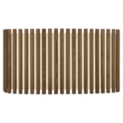 Komorebi lampskärm large rectangular, mörkbetsad ek