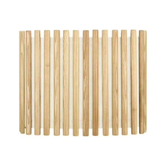 Komorebi lampskärm medium rectangular, ek