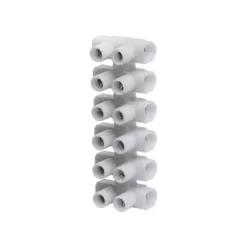 Kopplingslist vit, 4-pack
