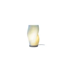 Korall Bordslampa, Vit/Trä