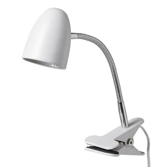 Koster klämspot, vit 35cm