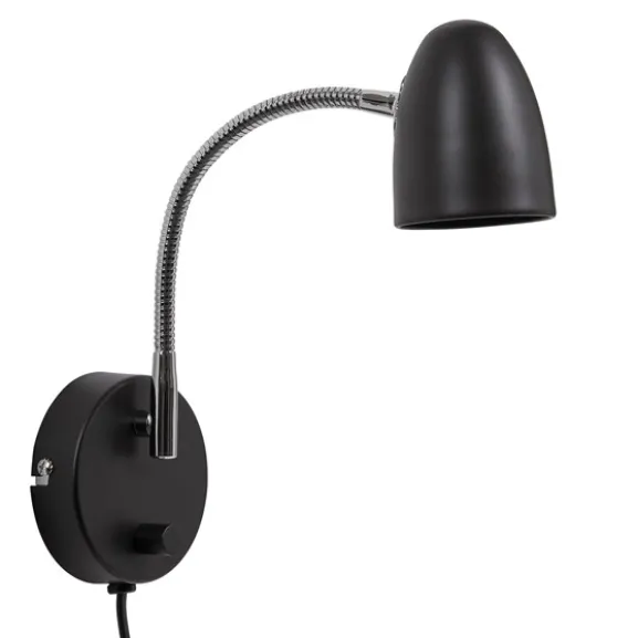 Koster vägglampa, svart 30cm