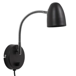 Koster vägglampa, svart 30cm