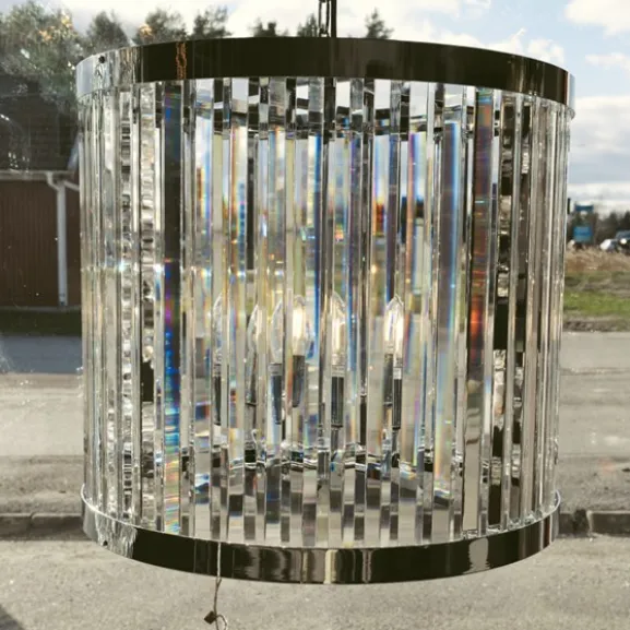 Kristallkrona Forever Krom 48cm
