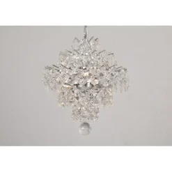 Kristallkrona Silvia Krom 26cm