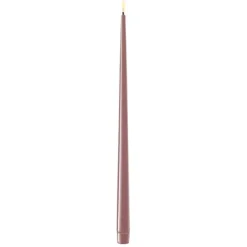 Kronljus-LED shiny 2-pack ljuslila 38 cm