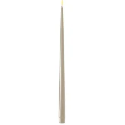 Kronljus-LED shiny 2-pack sand 38 cm