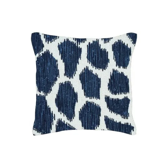 Kuddfodral 45x45 Jiraffa Blå