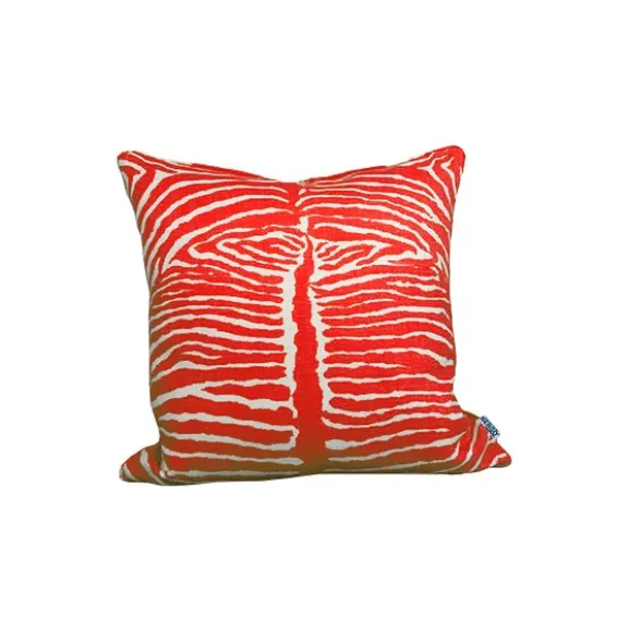 Kuddfodral 45x45 Le Zebre Röd