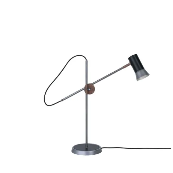 Kusk bordslampa, råjärn/svart