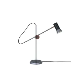 Kusk bordslampa, råjärn/svart