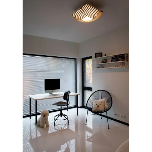 Kuulto 9100 tak/vägg plafond, svart 52cm 2700k