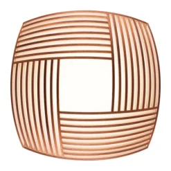 Kuulto 9100 tak/vägg plafond, valnöt 52cm 3000K