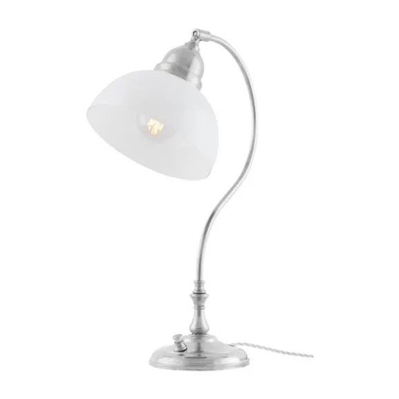 Lagerlöf Bordslampa, Förnicklad mässing