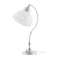 Lagerlöf Bordslampa, Förnicklad mässing