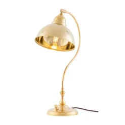 Lagerlöf Bordslampa, Polerad mässing