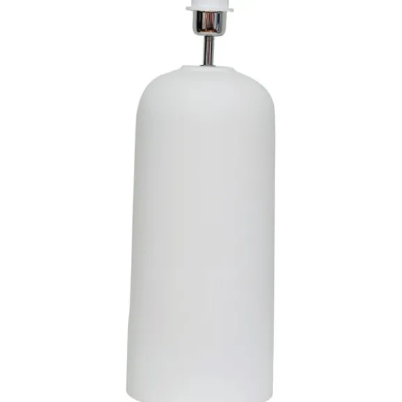 Laguna Lampfot Matt vit 18cm