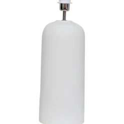 Laguna Lampfot Matt vit 18cm