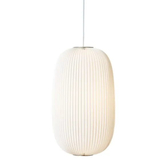 Lamella 2 pendel, vit/aluminium
