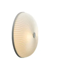 Lamella plafond vägg/tak, vit/aluminium 35cm