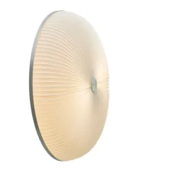 Lamella plafond vägg/tak, vit/aluminium 50cm