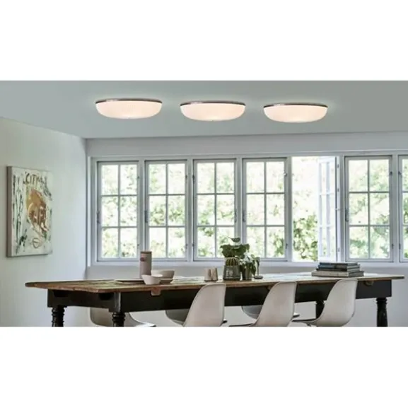 Lamella plafond vägg/tak, vit/guld 35cm