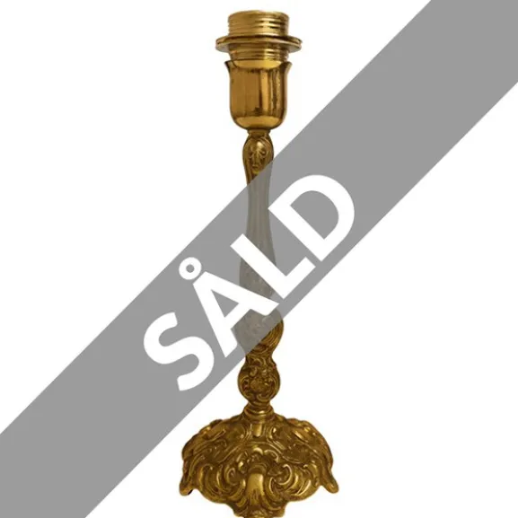 Lampfot Brass Column, mässing