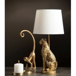 Lampfot Leopard, Mörkguld