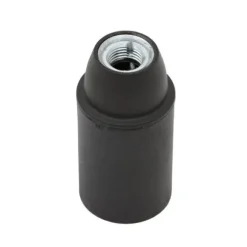 Lamph E14 slät svart TPL
