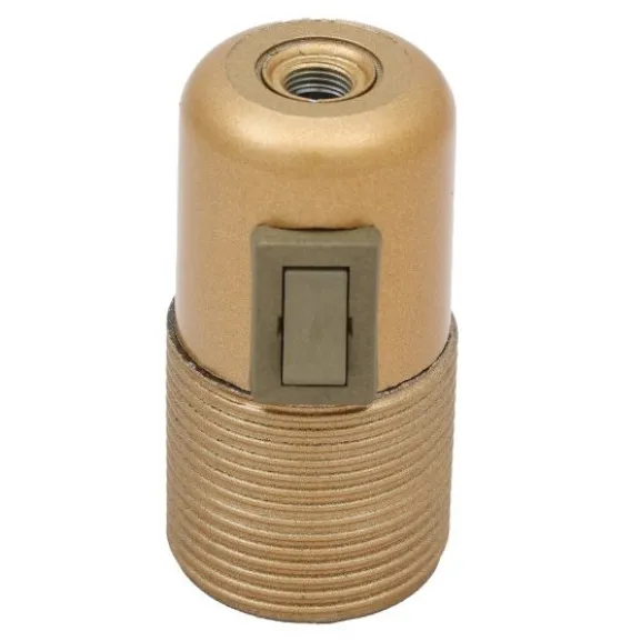 Lamph E27 vipp jord gäng guld
