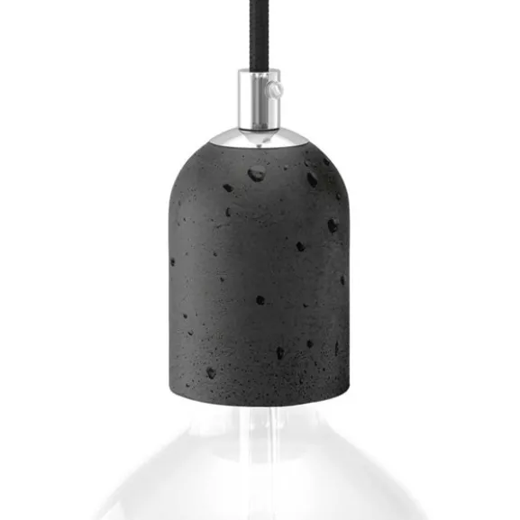 Lamphållare E27 i betong