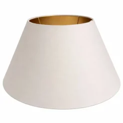 Lampskärm Creme/Guld 35cm