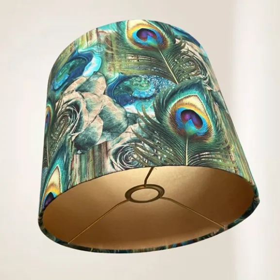 Lampskärm Emerald Plume 30 cm