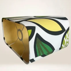 Lampskärm Graphic Green Rektangulär 30 cm