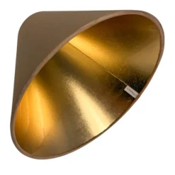 Lampskärm Kon Beige/Guld 24 cm