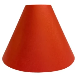 Lampskärm Kon Röd/Guld 24 cm