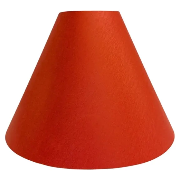 Lampskärm Kon Röd/Guld 24 cm