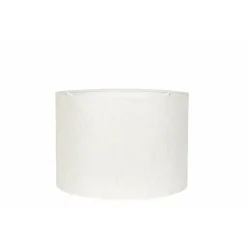 Lampskärm Linne Cylinder Creme 30cm