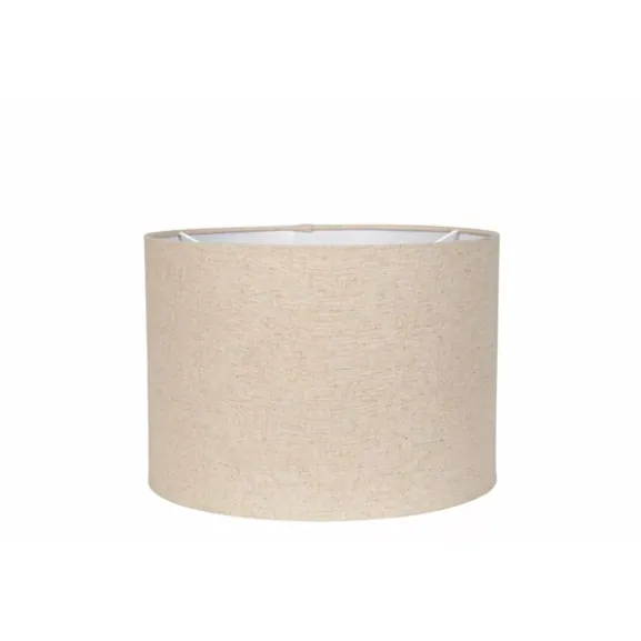 Lampskärm Linne Cylinder Natur 30cm