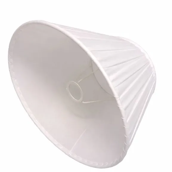 Lampskärm m. tak Boxplated Vit 31cm