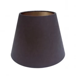Lampskärm Mörkgrå/Guld 19cm