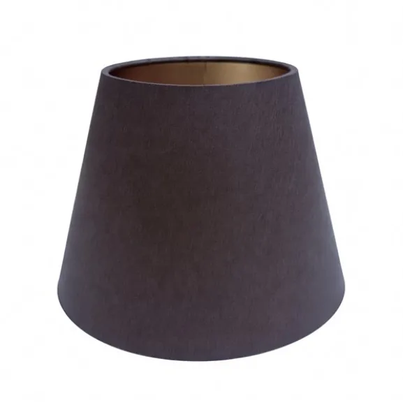 Lampskärm Mörkgrå/Guld 19cm