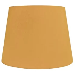 Lampskärm Oval Gul/Vit 25 cm